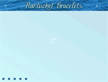 Tablet Screenshot of nantucketbracelets.com